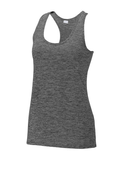 Sport Tek Women's Racerback Tank - Heather Grey