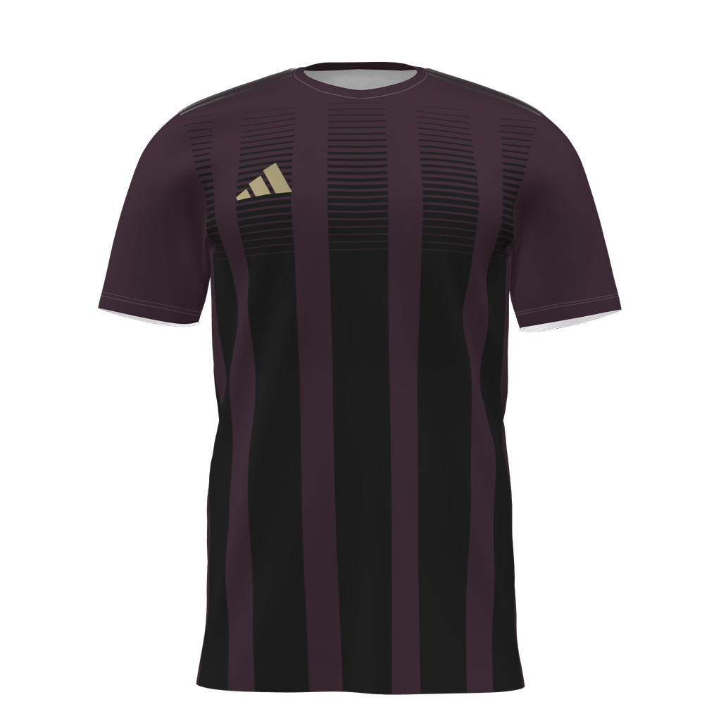 adidas Youth Custom Graphic 25 Jersey Liv Fusion - Maroon