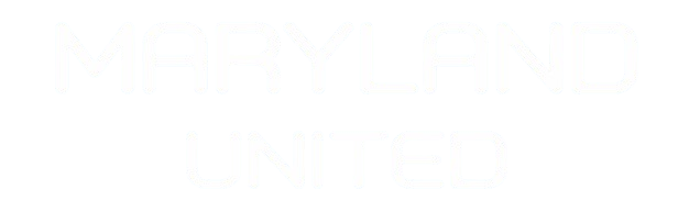 White text on a black background reading "MARYLAND UNITED" in a rounded, sans-serif font.
