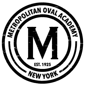 Met Oval "Crest" PP - BLK - MOA7