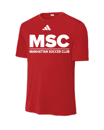 Sport-Tek Youth PosiCharge Competitor Tee - Manhattan SC Red