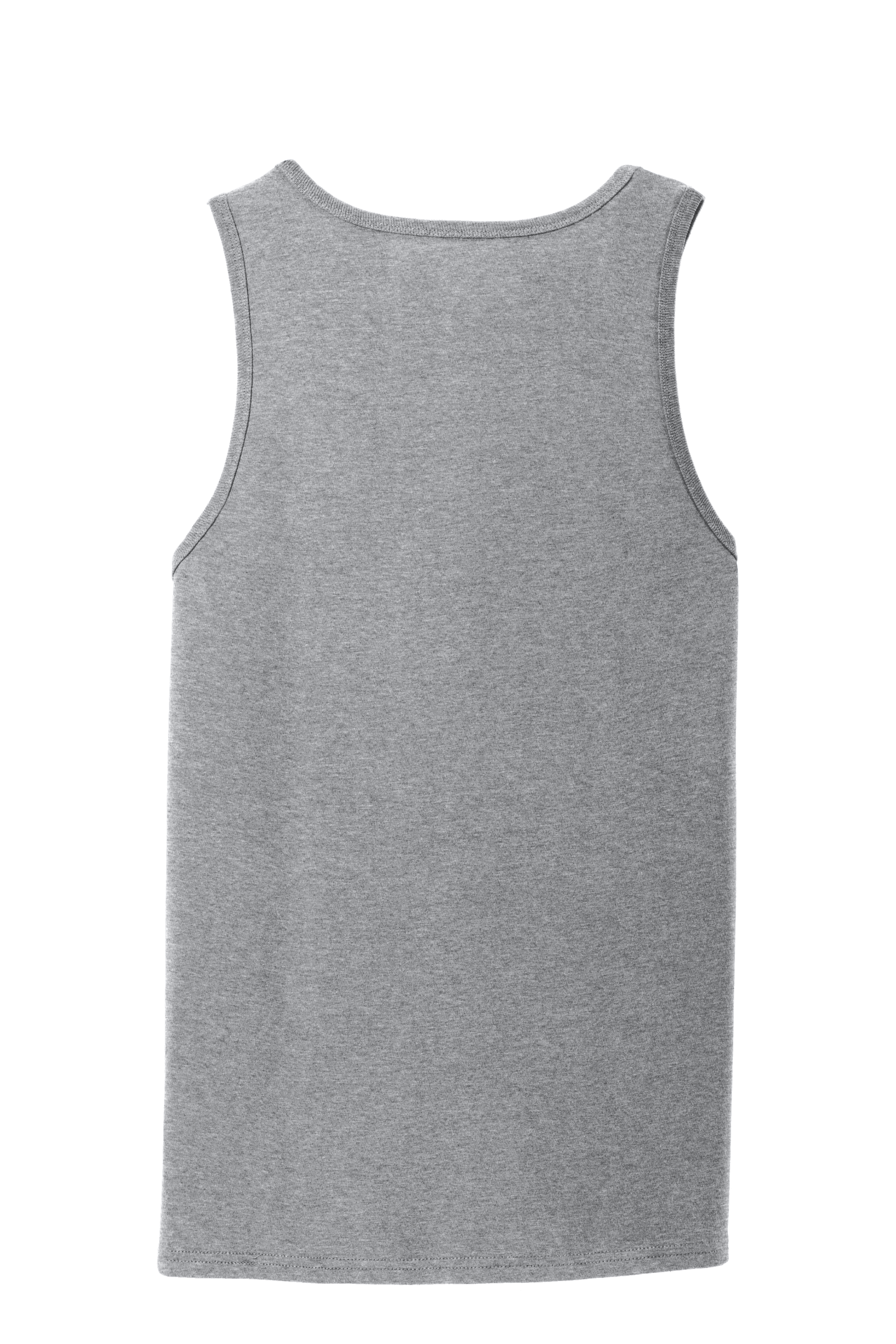 Port & Co Adult Core Cotton Tank Top - Grey