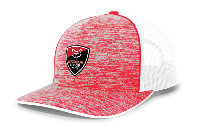 Holloway Trucker Snapback Hat Loudoun - Red