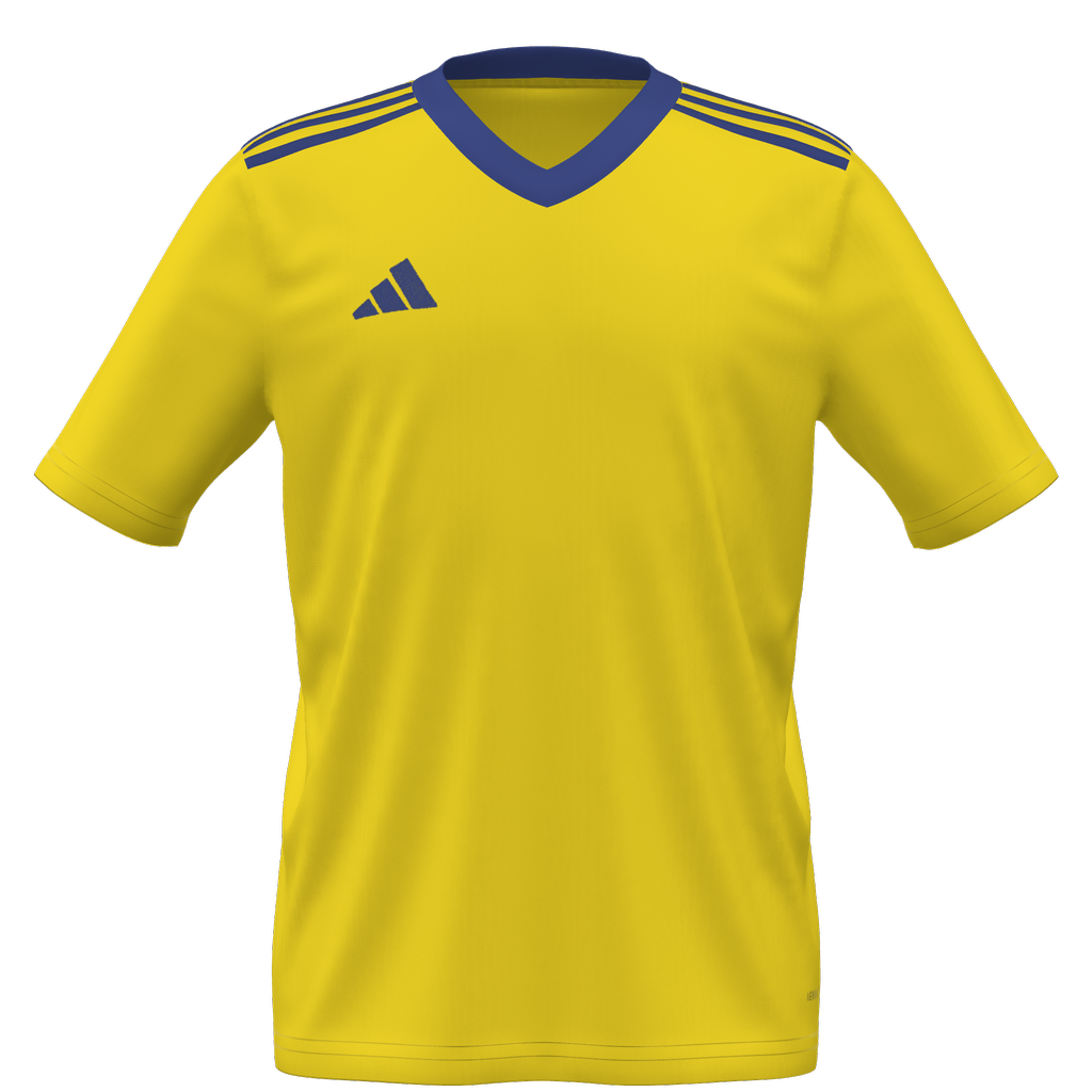 adidas Youth Entrada 22 Custom Jersey (Regent) - Yellow