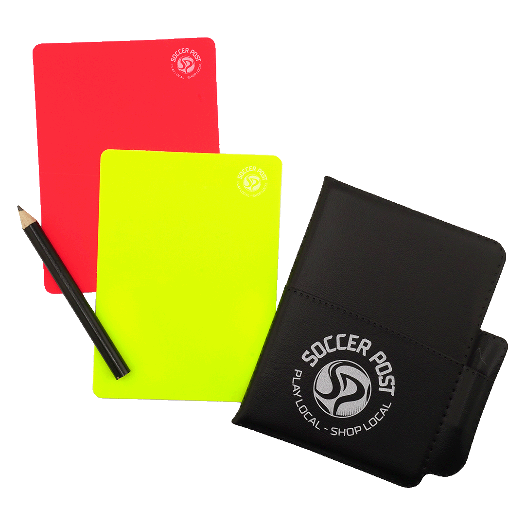 Soccer Post Referee Wallet - Pack Of 10