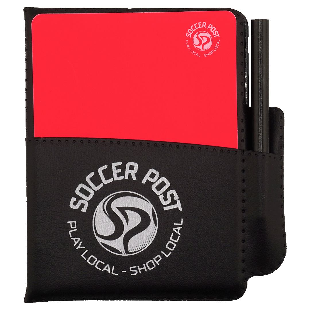 Soccer Post Referee Wallet - Pack Of 10