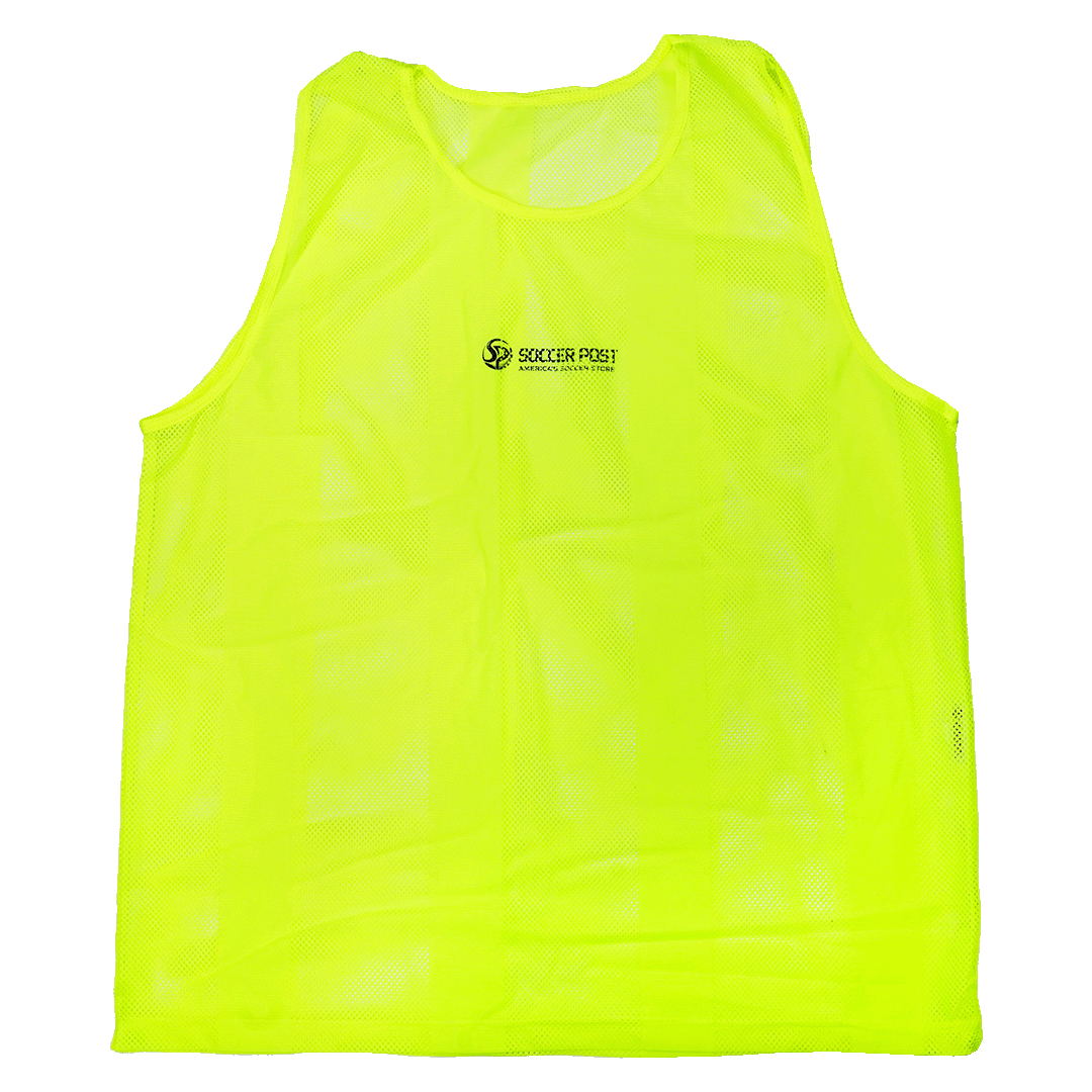 Soccer Post Scrimmage Vests - Pack of 12 Soccer SPSCY12 Yellow
