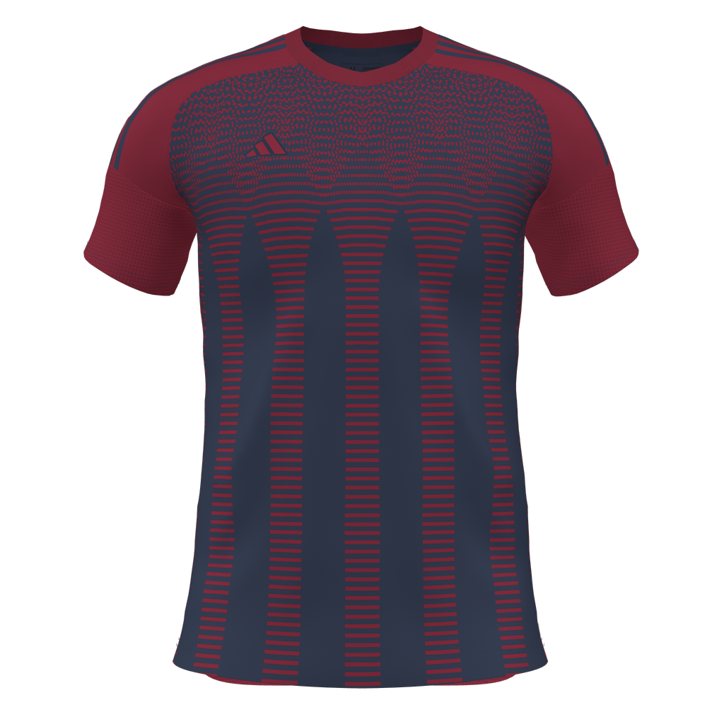 adidas Youth Competition 25 Custom Jersey San Ramon FC - Navy/Red