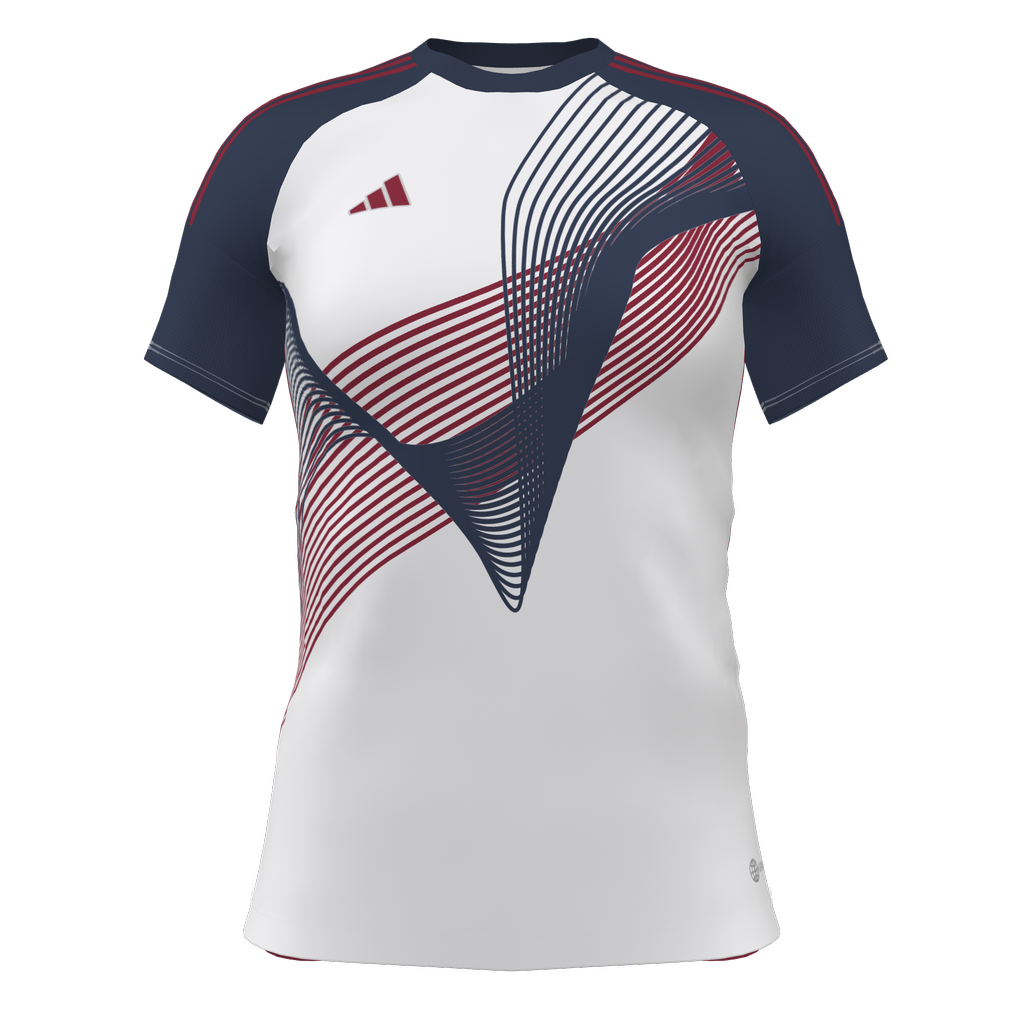 adidas Womens Competition 25 Custom Jersey San Ramon FC - White