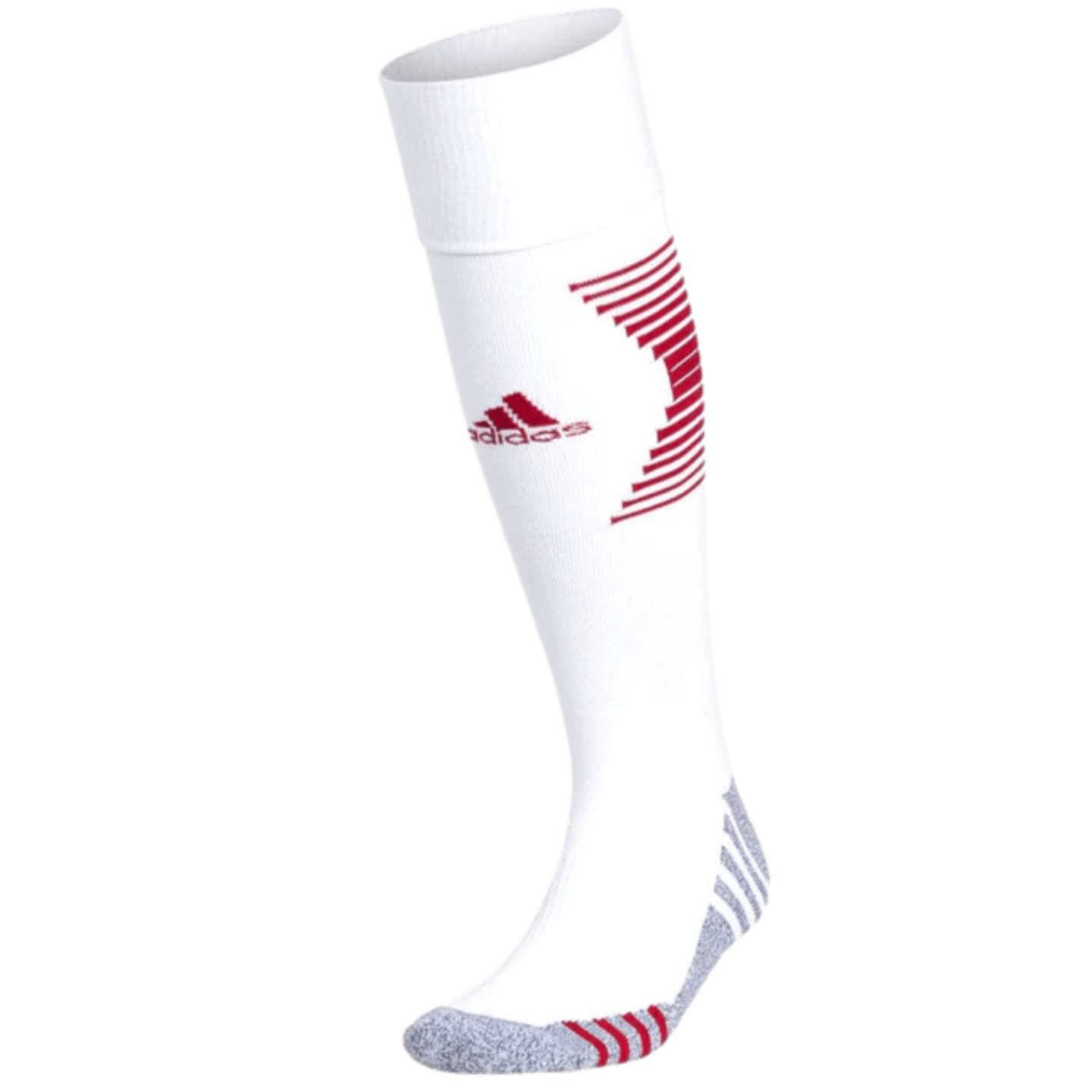 Adidas Team Speed Soccer Over the Calf Socks White/Red