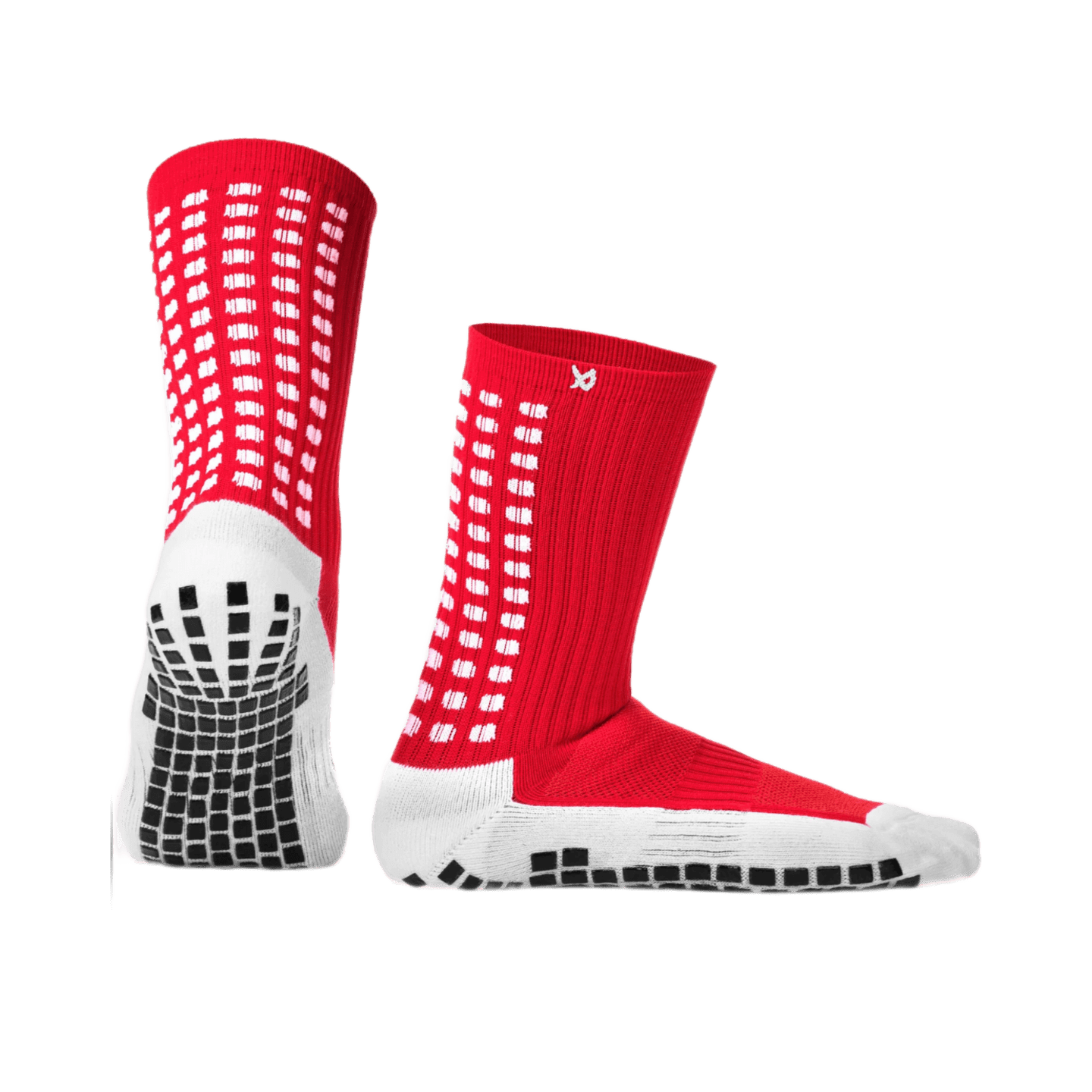 Lux v1.2 Anti Slip Calf Sports Socks - Red LUXCRED