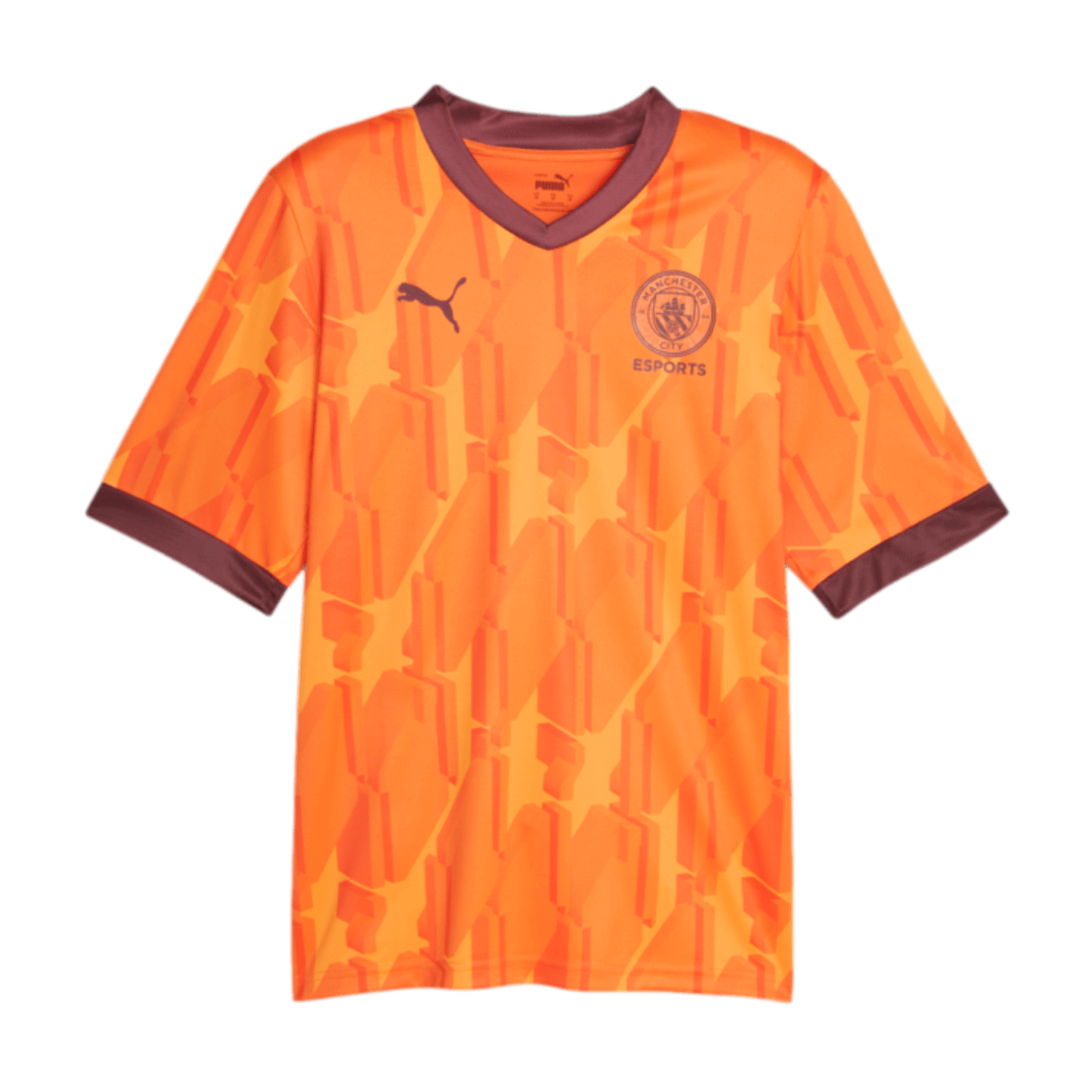 Puma Manchester City Esports Jersey Futbol 772842 09 Naranja