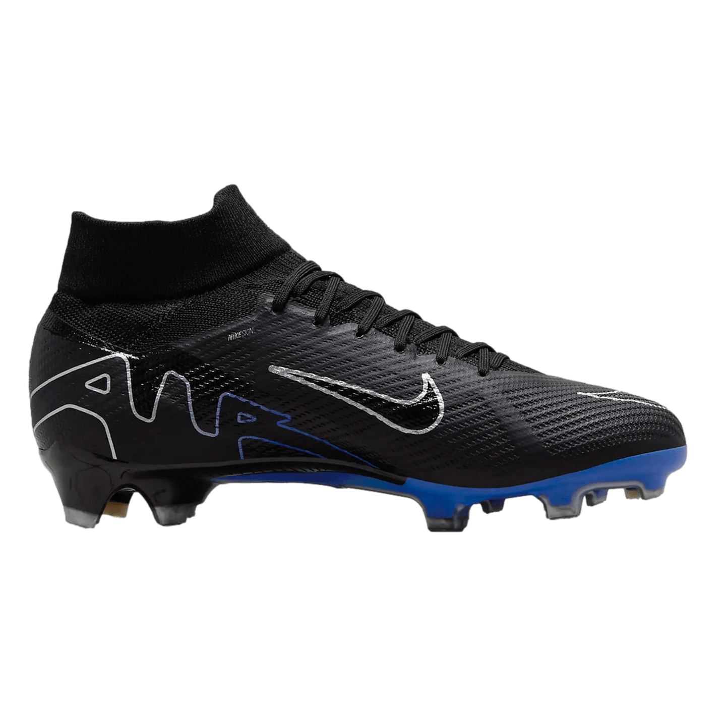 Nike Mercurial Zoom Superfly 9 Pro FG Soccer Cleats Black Blue