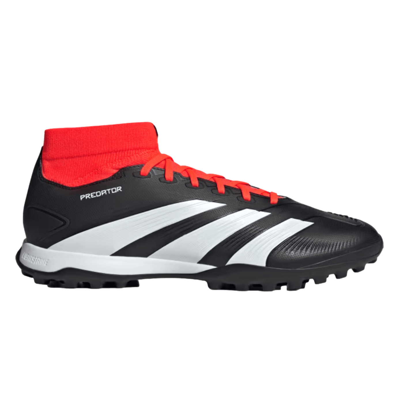 Adidas Predator League Turf Shoes Black White Solar Red