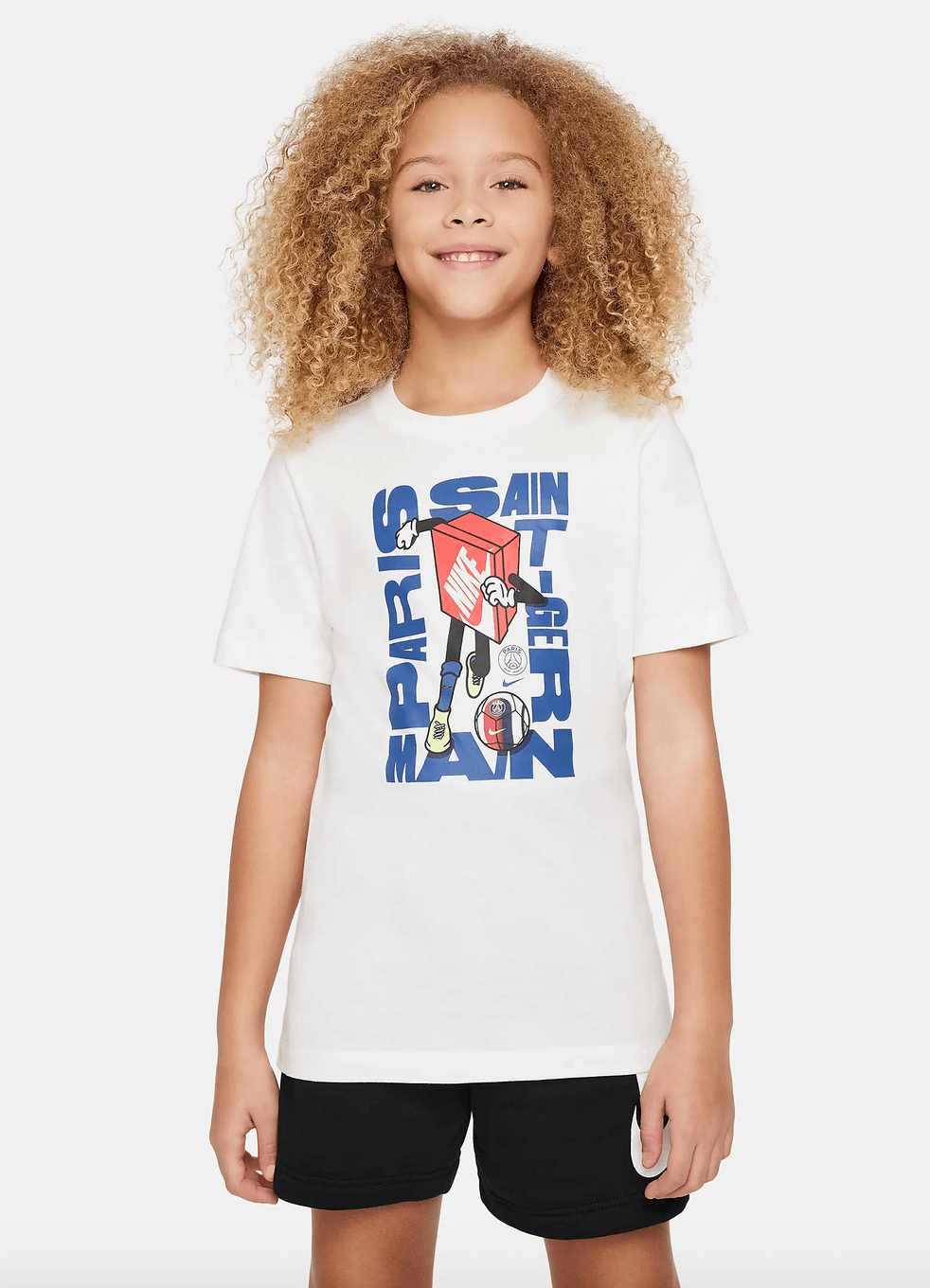 Nike Paris Saint-Germain Shoebox Youth Tee FQ6579-100