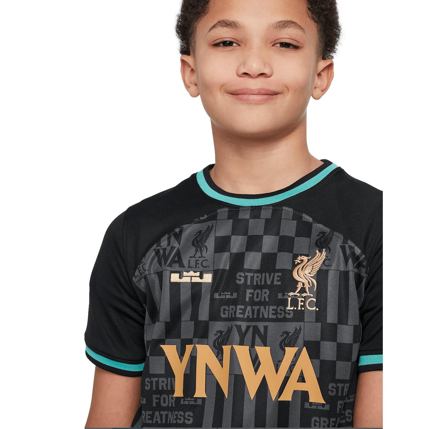 Nike Liverpool x Lebron 23/24 Youth Fourth Jersey FZ3201-011