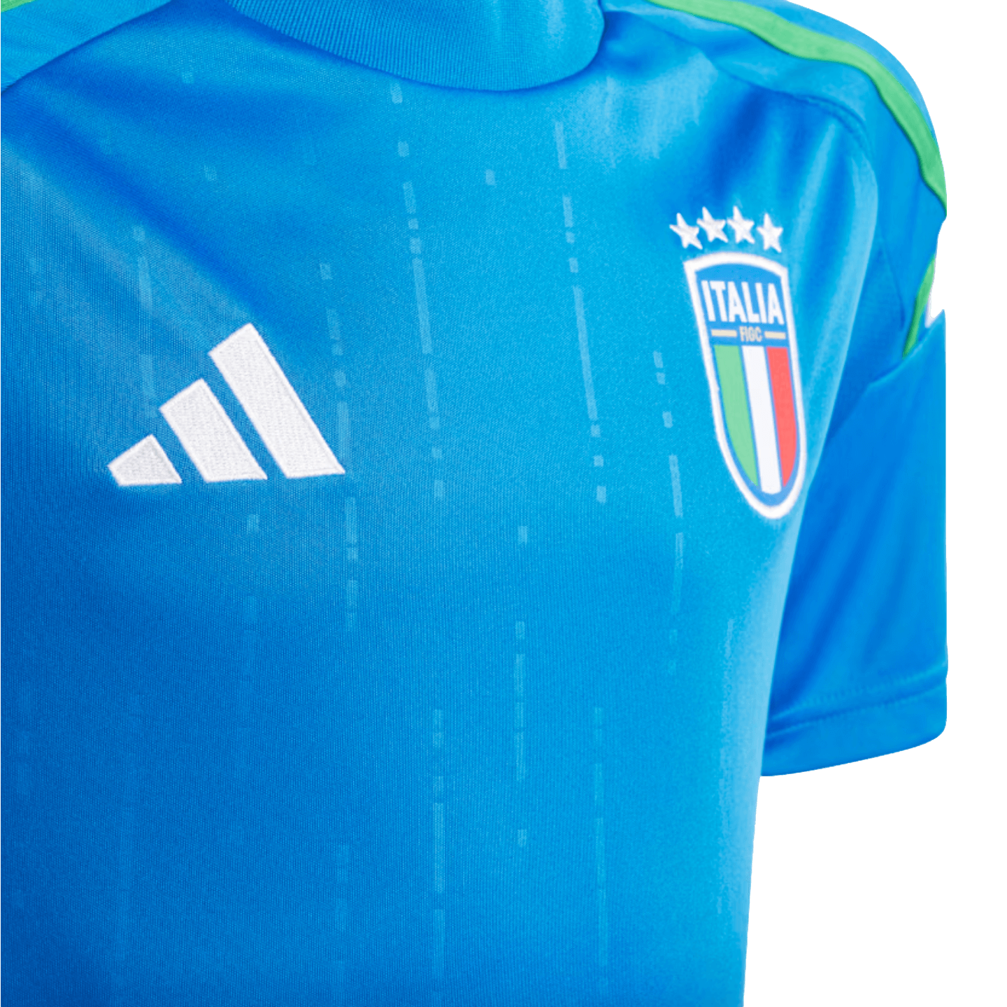 Adidas Italy 2024 Youth Home Jersey IQ0496