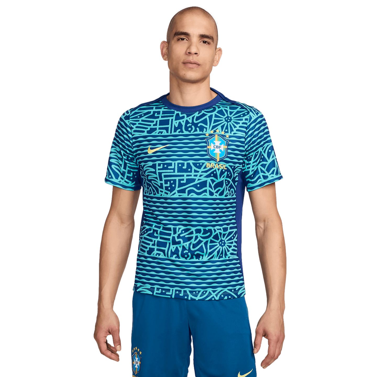 Nike Brazil Academy Pro Pre-Match Jersey FJ2723-445