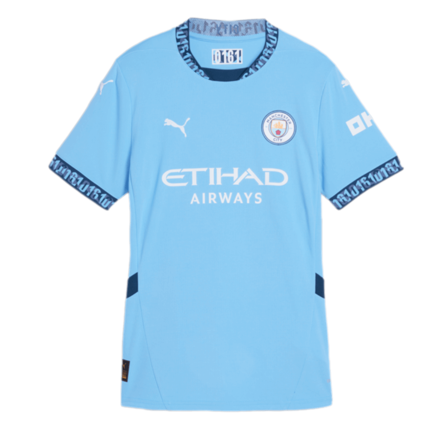Puma Manchester City 24 25 Camiseta de futbol local para mujer 775077 01 Azul