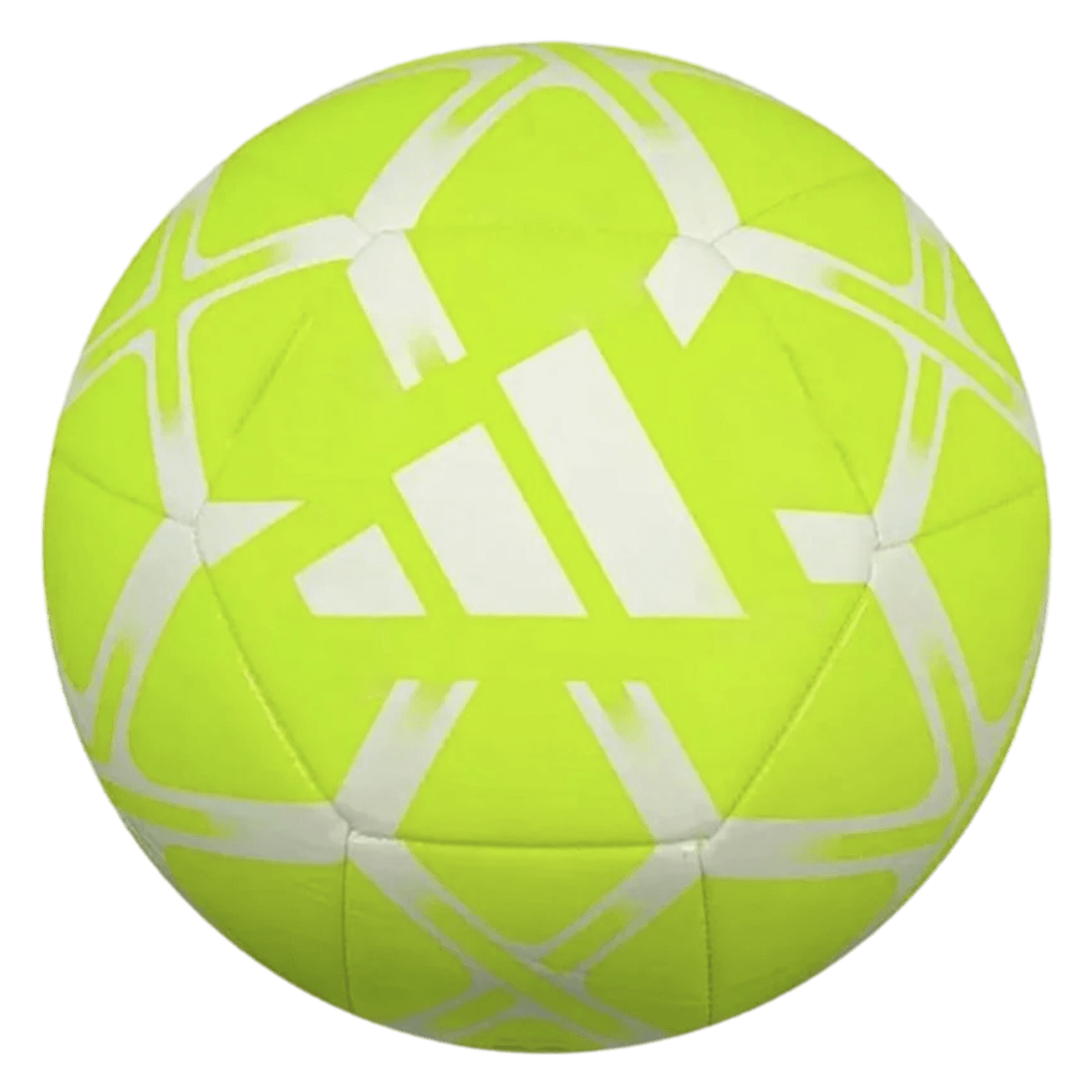 Adidas Starlancer Club Soccer Ball Lucid Lemon White 3