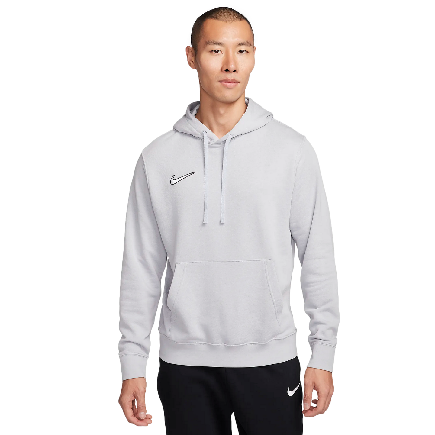 Nike Club French Terry Pullover Hoodie Soccer FN2381 012 Grey M