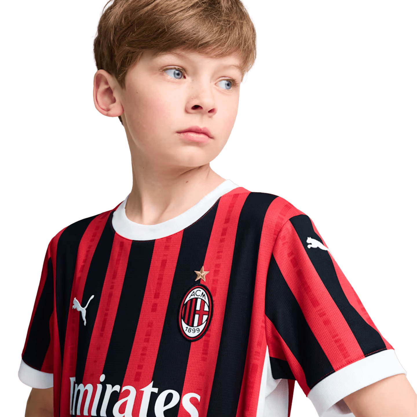 Puma AC Milan 24/25 Youth Home Jersey 774984-01