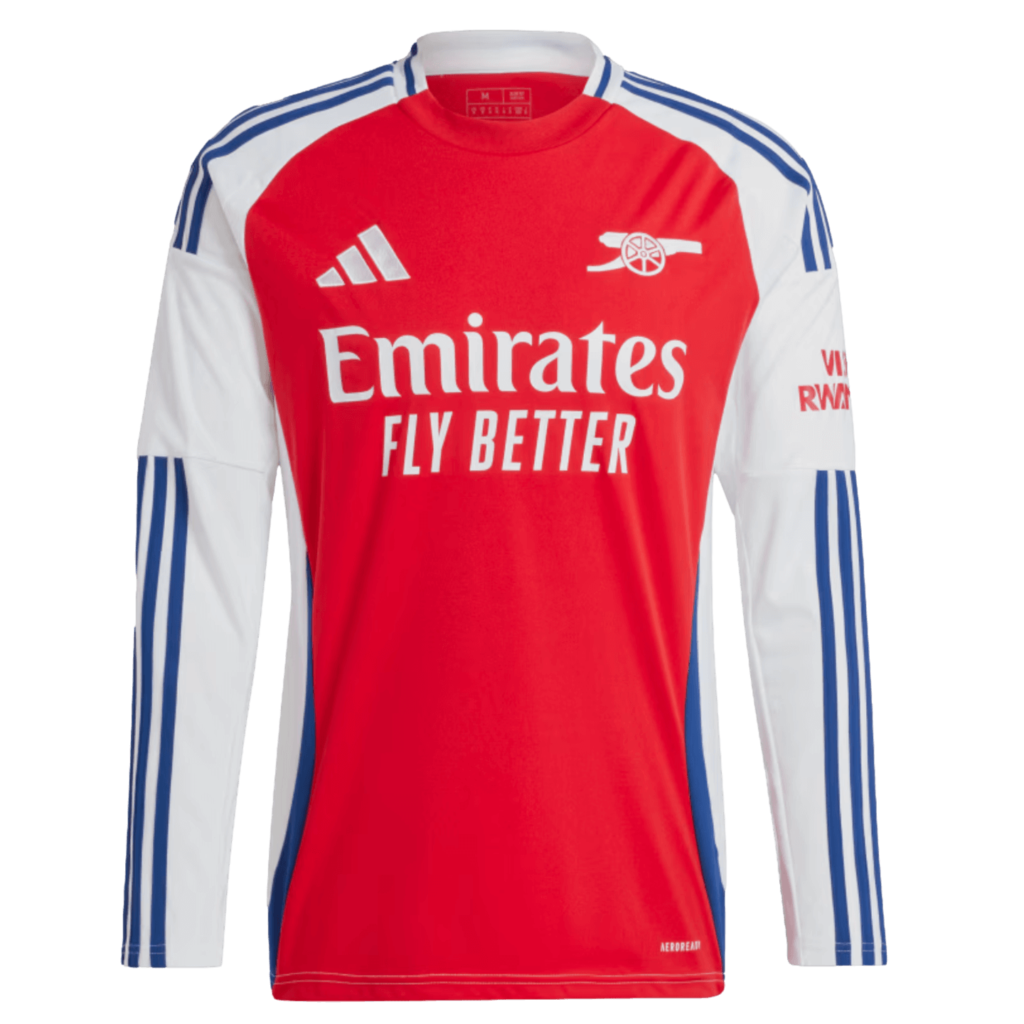 Adidas Arsenal 24/25 Long Sleeve Home Jersey Soccer IS8142 Red