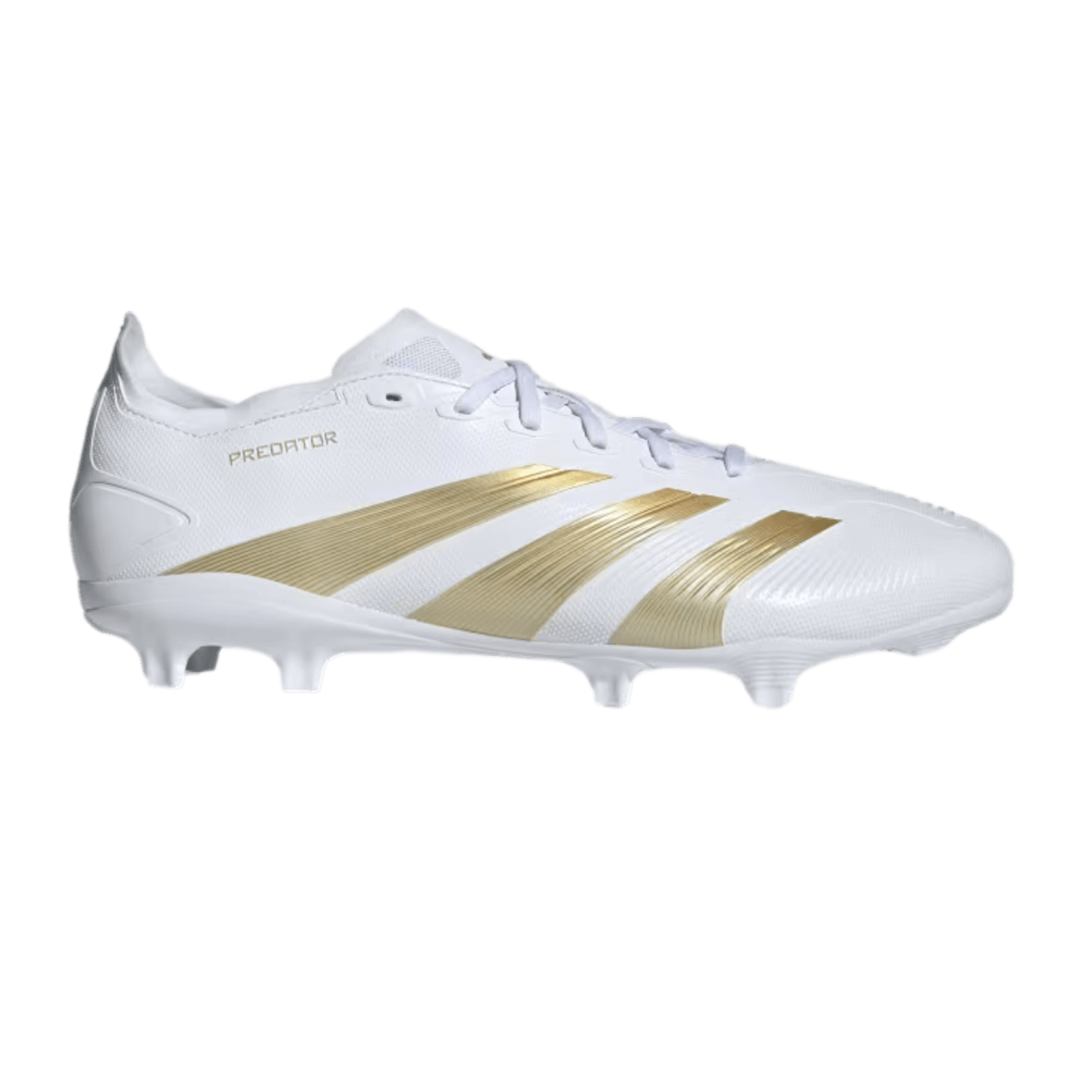 Adidas Predator League FG Firm Ground Soccer Cleats White Gold 8