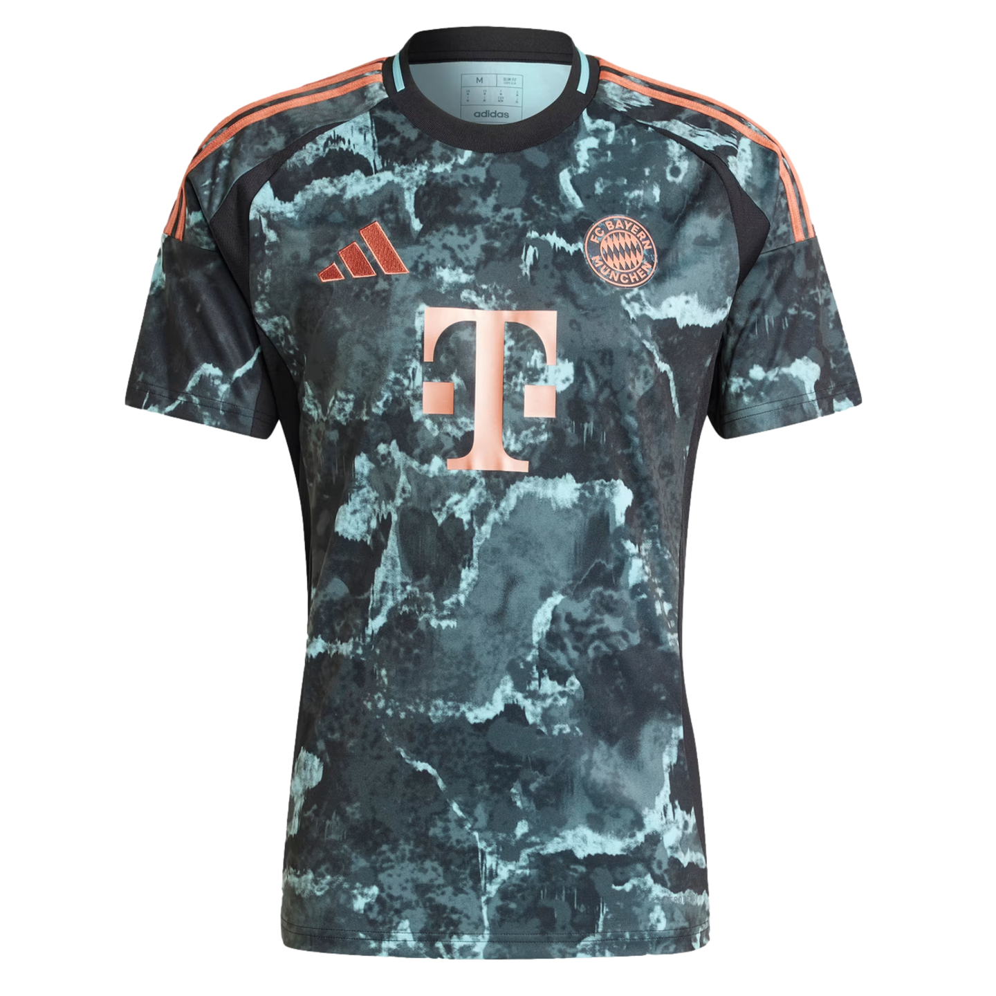 Adidas Bayern Munich 24/25 Away Jersey Fútbol IZ3130 Negro