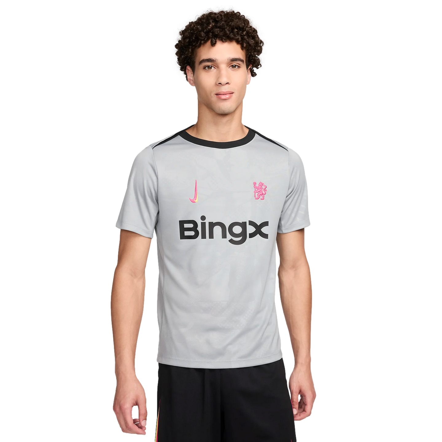 Nike Chelsea Academy Pro Pre-Match Jersey Soccer FQ2541-074 Grey
