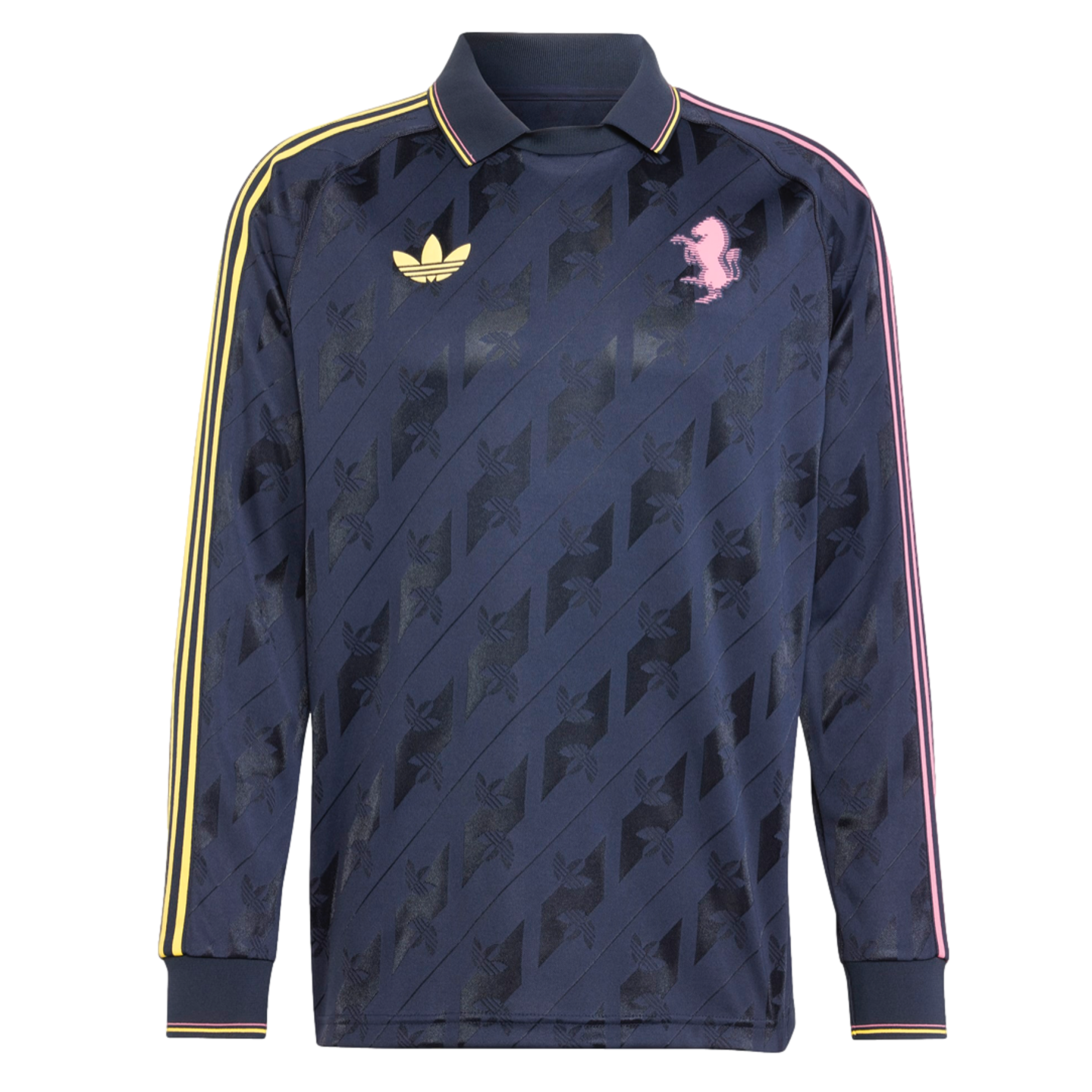 Adidas Juventus Lifestyler Jersey Soccer IT3851 Navy Blue