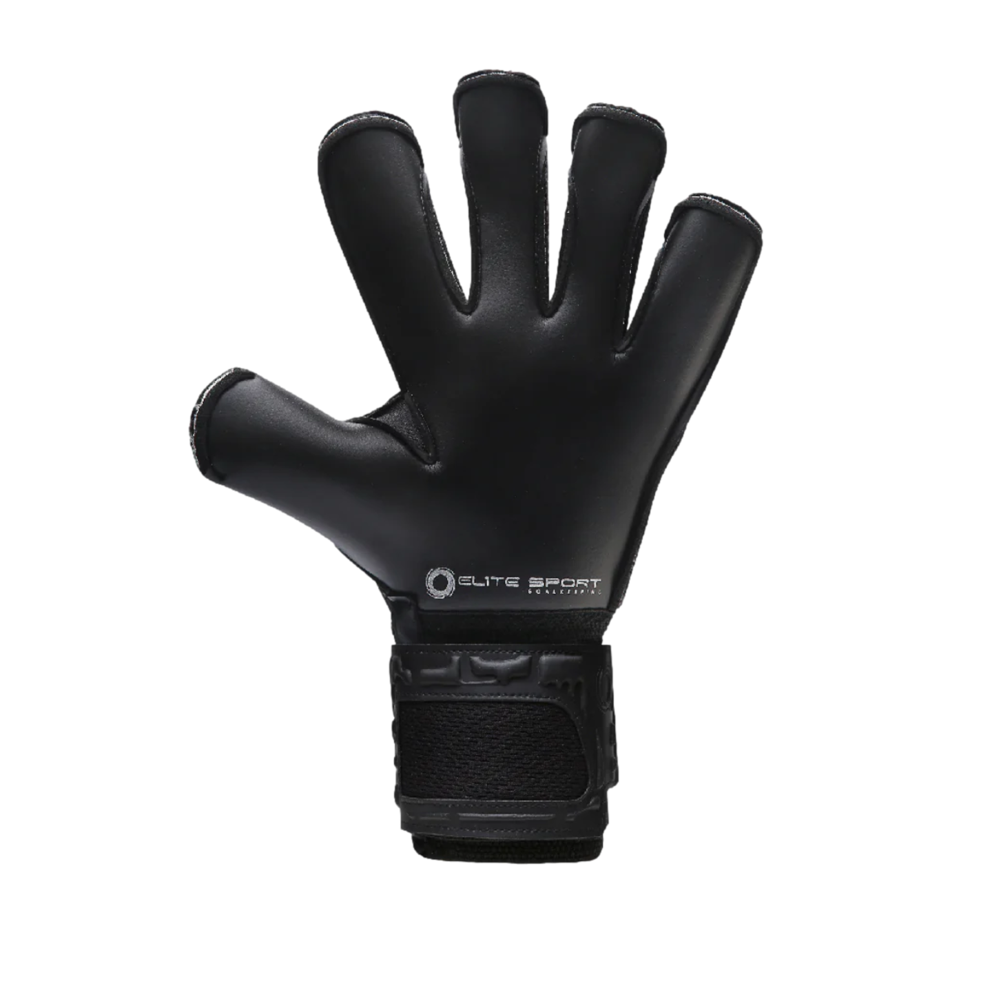 Elite Sport Black Solo Fingersave Goalkeeper Gloves 319