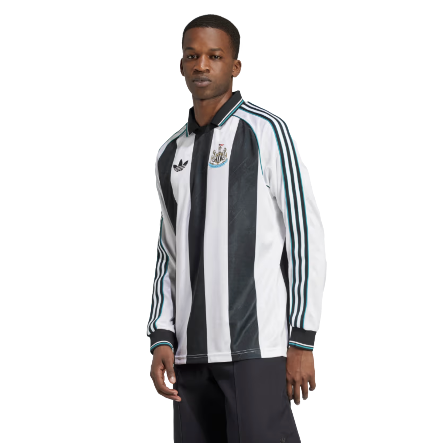 Adidas Newcastle United Long Sleeve Lifestyler Jersey IX5156