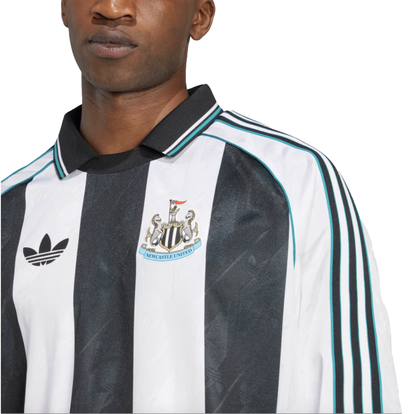 Adidas Newcastle United Long Sleeve Lifestyler Jersey IX5156