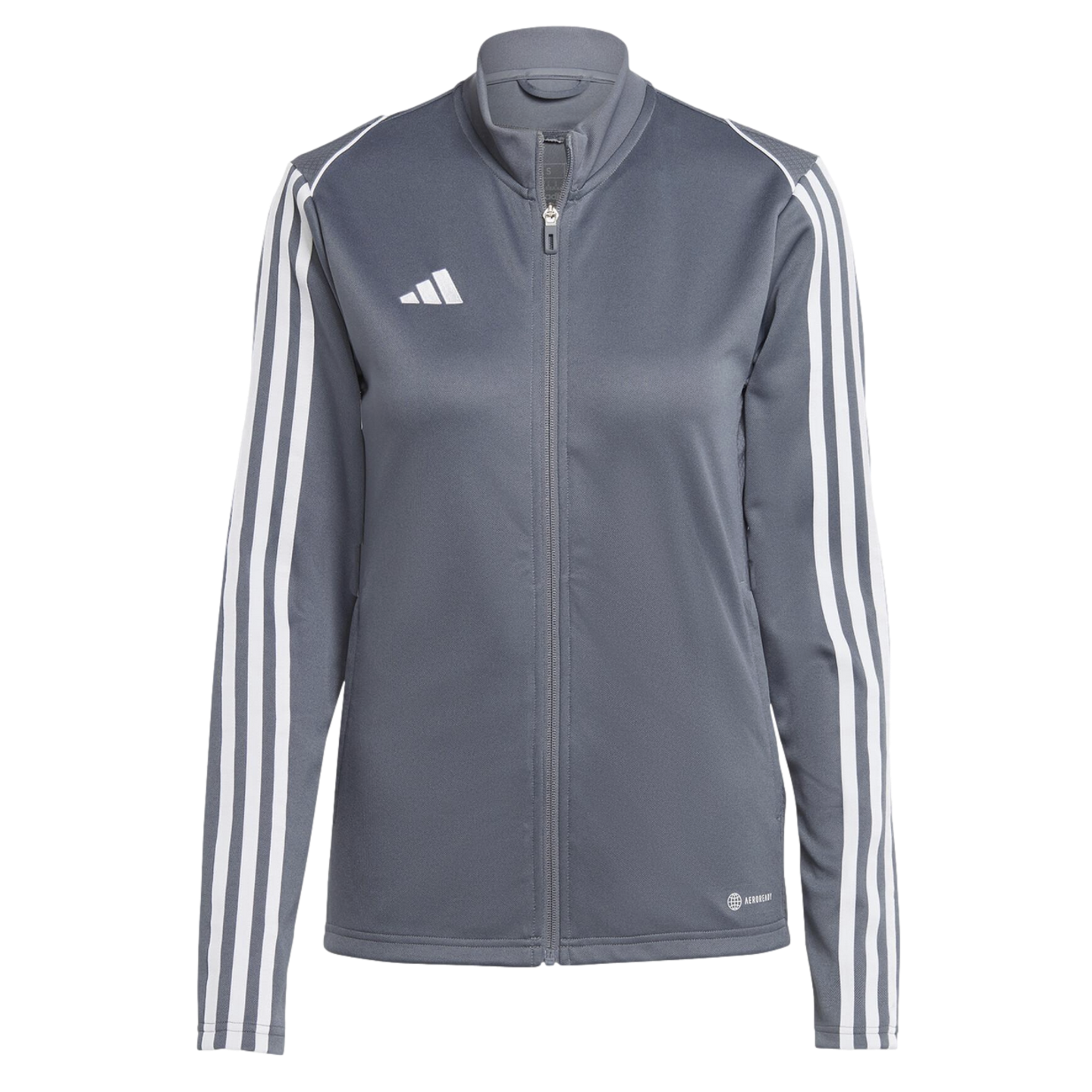 【tomo】Lig. half sleeve jacket グレー Adidas Tiro 23 League Womens Training Jacket Soccer HS3516 Grey