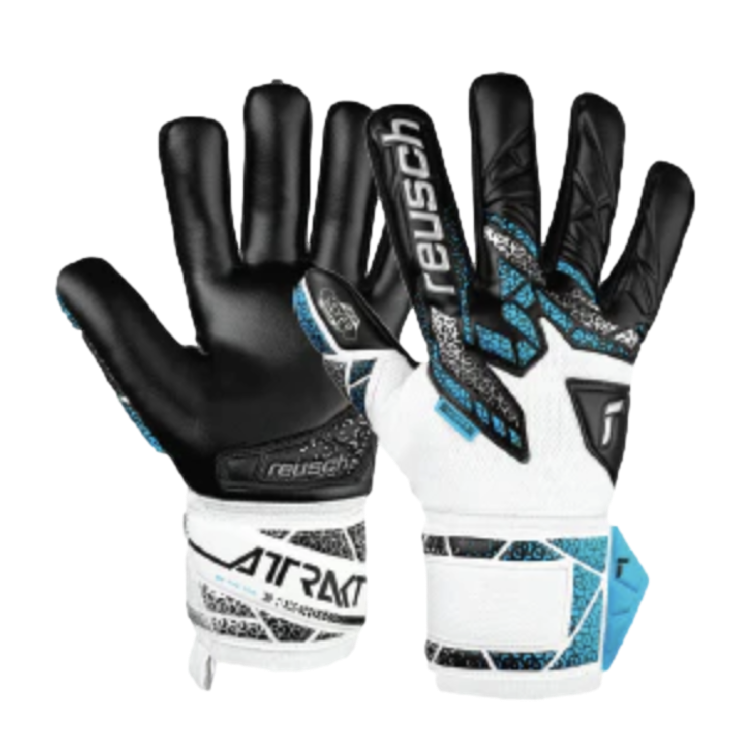 Guanti Da Portiere Reusch Attrakt Solid - Unisex Adulto, Adesivi, Durevoli, Per Tutte Le Superfici - Foto 3