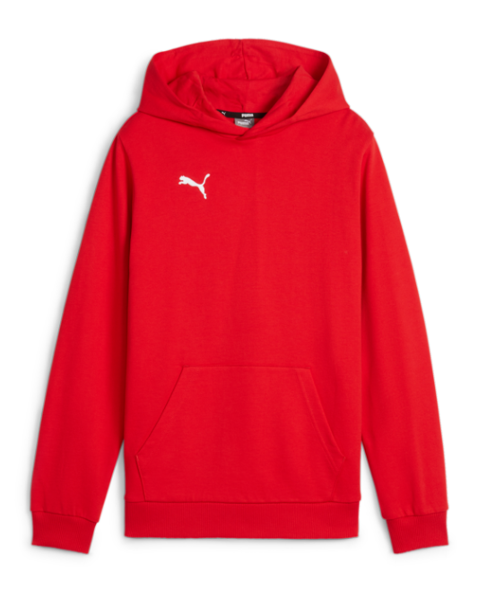 Puma Youth Team Goal Casuals Hoodie - Red 658619-01