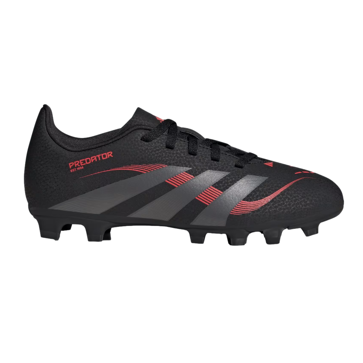 Adidas Predator Club Youth Firm Ground Cleats Soccer ID3812 Black Adidas Predator Club Youth Firm Ground Cleats Soccer ID3812 Black