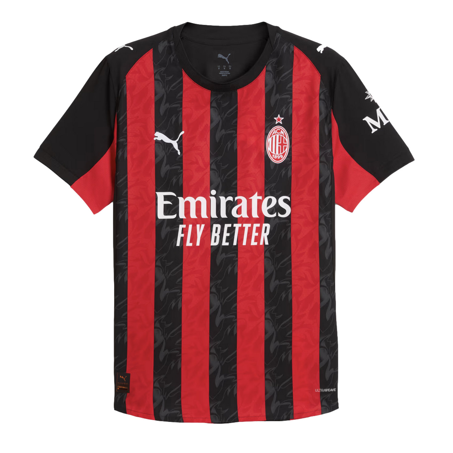 Puma AC Milan 25/26 Authentic Home Jersey 779961-01