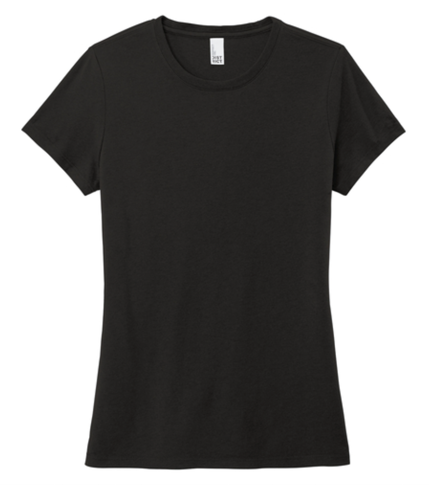 District Women's Perfect Tri Tee - Black