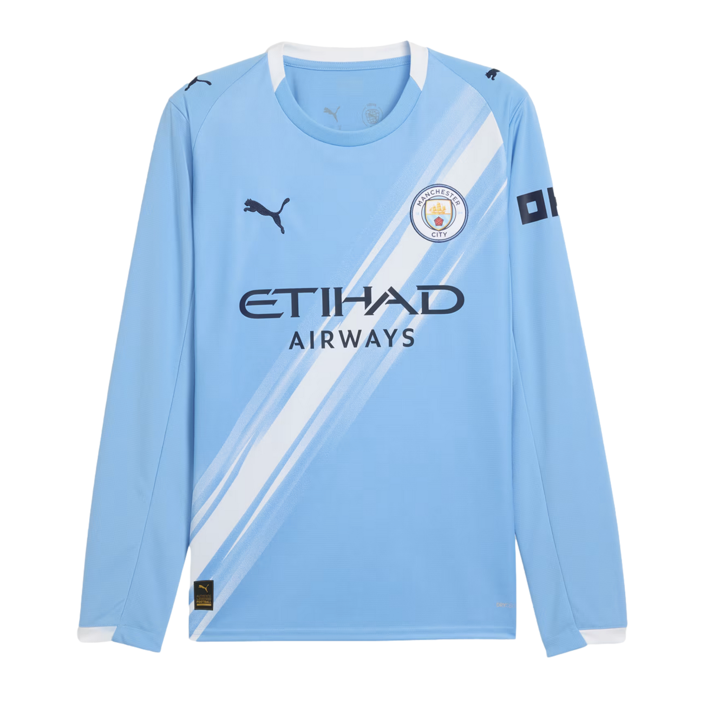 Puma Manchester City 25/26 Long Sleeve Home Jersey Soccer 780339