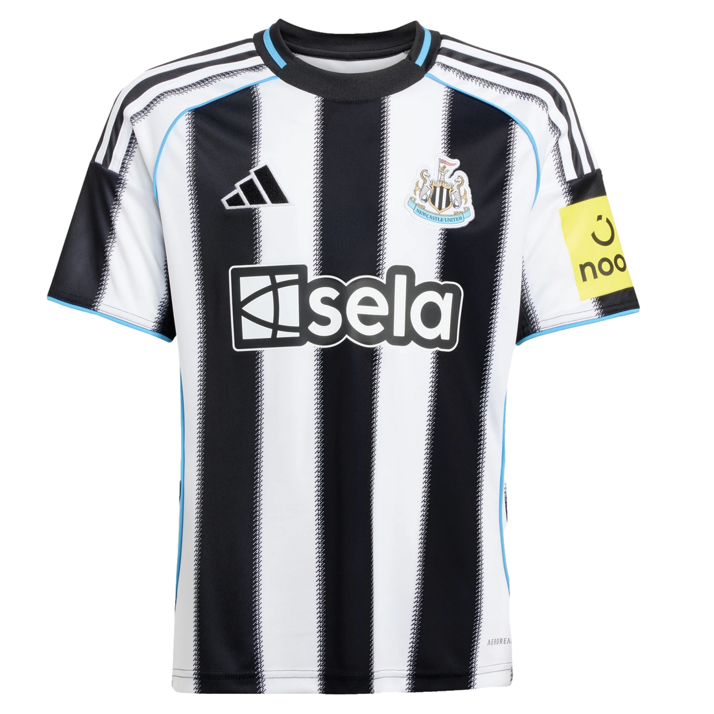 Newcastle United ユニ2着 Adidas Newcastle United 25/26 Youth Home Jersey Soccer JJ2252 Black