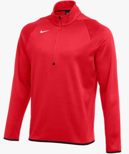 Nike Therma 1/4 Zip Training Top - Red HM7151-010