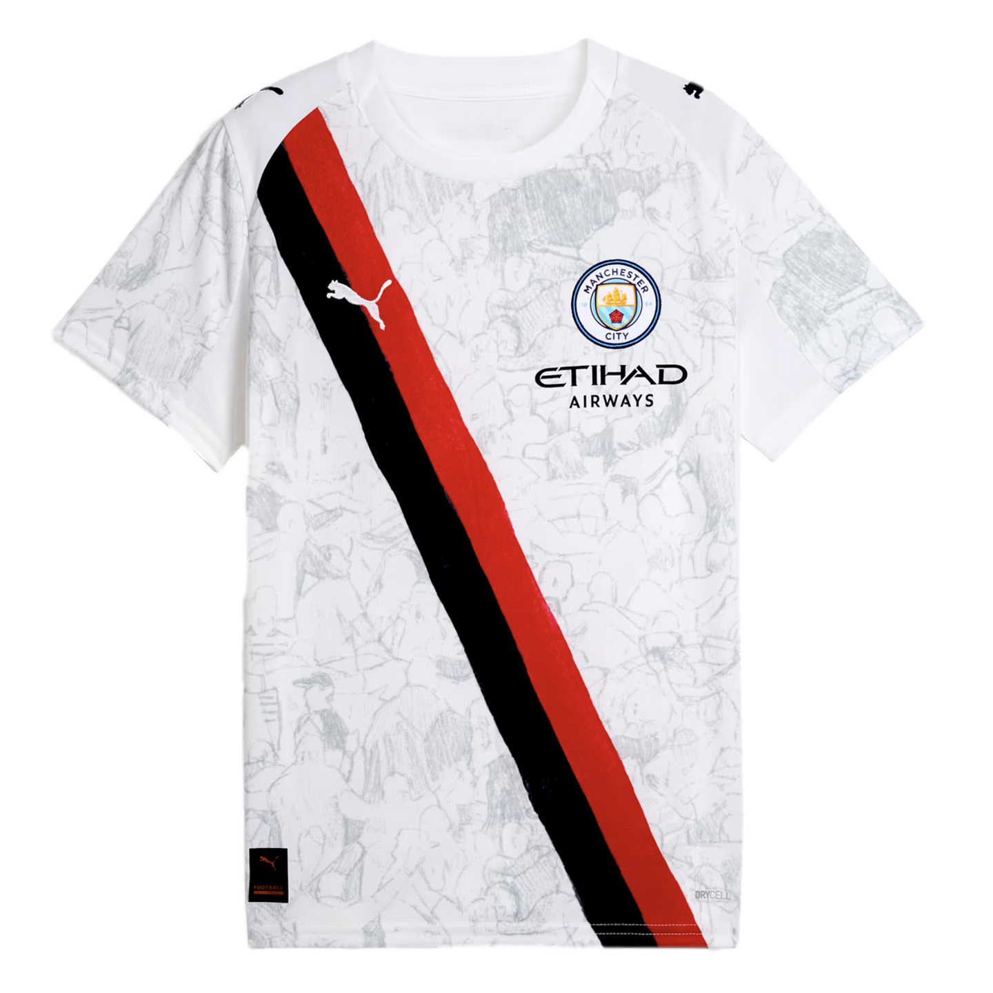 Puma Manchester City x Kidsuper 2025 CWC Youth Home Jersey Soccer