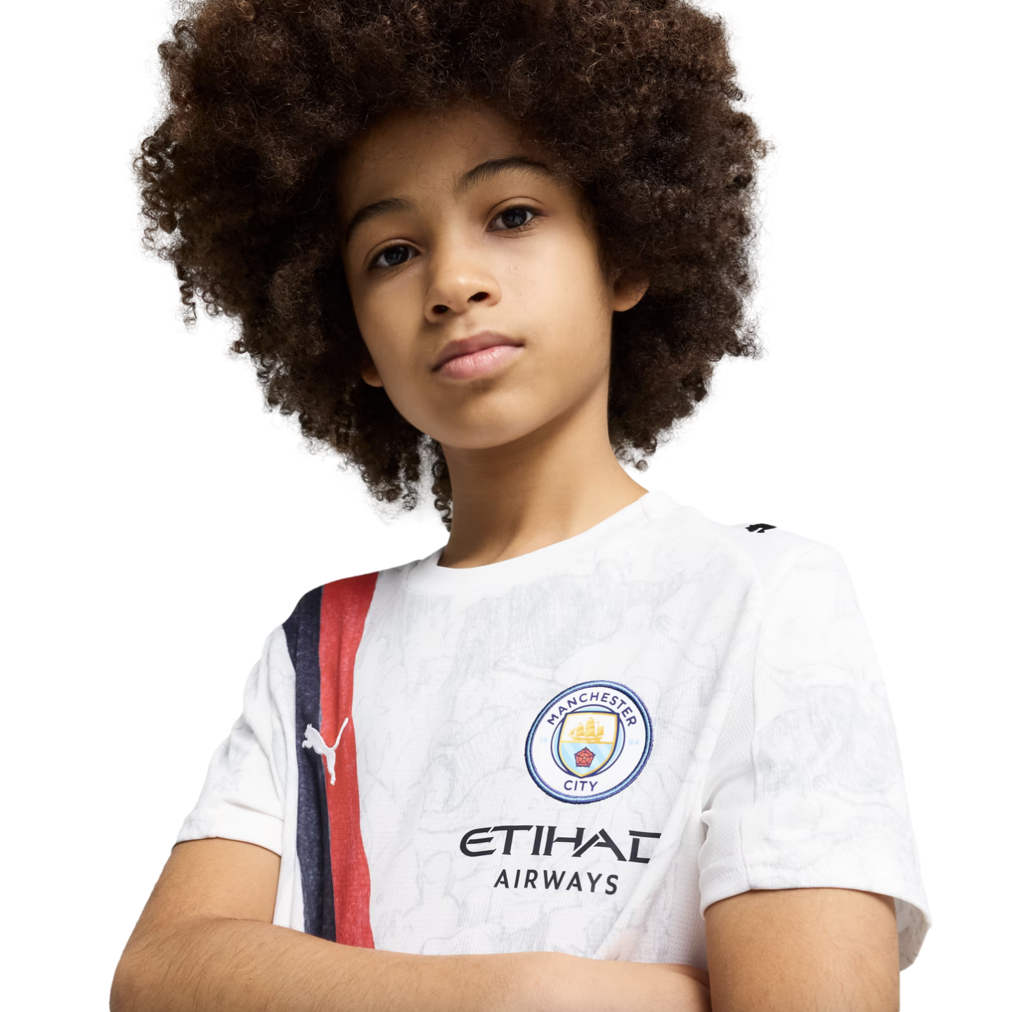 Puma Manchester City x KidSuper 2025 CWC Youth Home Jersey 781141-07