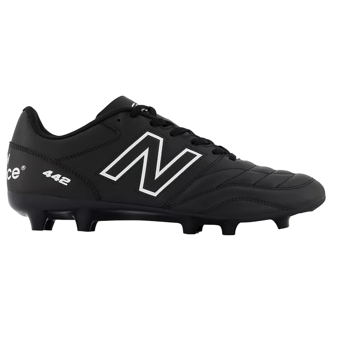 New Balance 442 V2 Academy Firm Ground Cleats - 2E Wide MS43FBK2W-2EWIDE