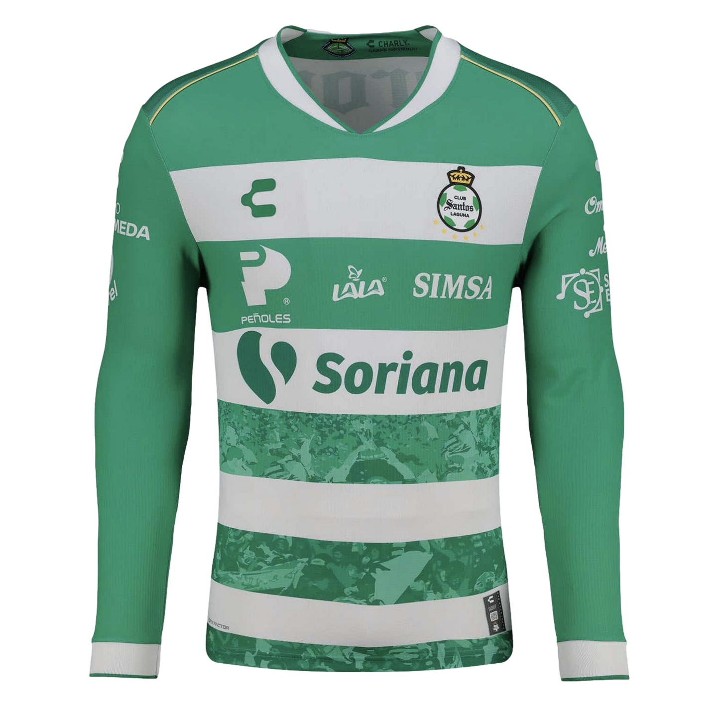 Charly Santos 25/26 Home Jersey Soccer 5020321 Green