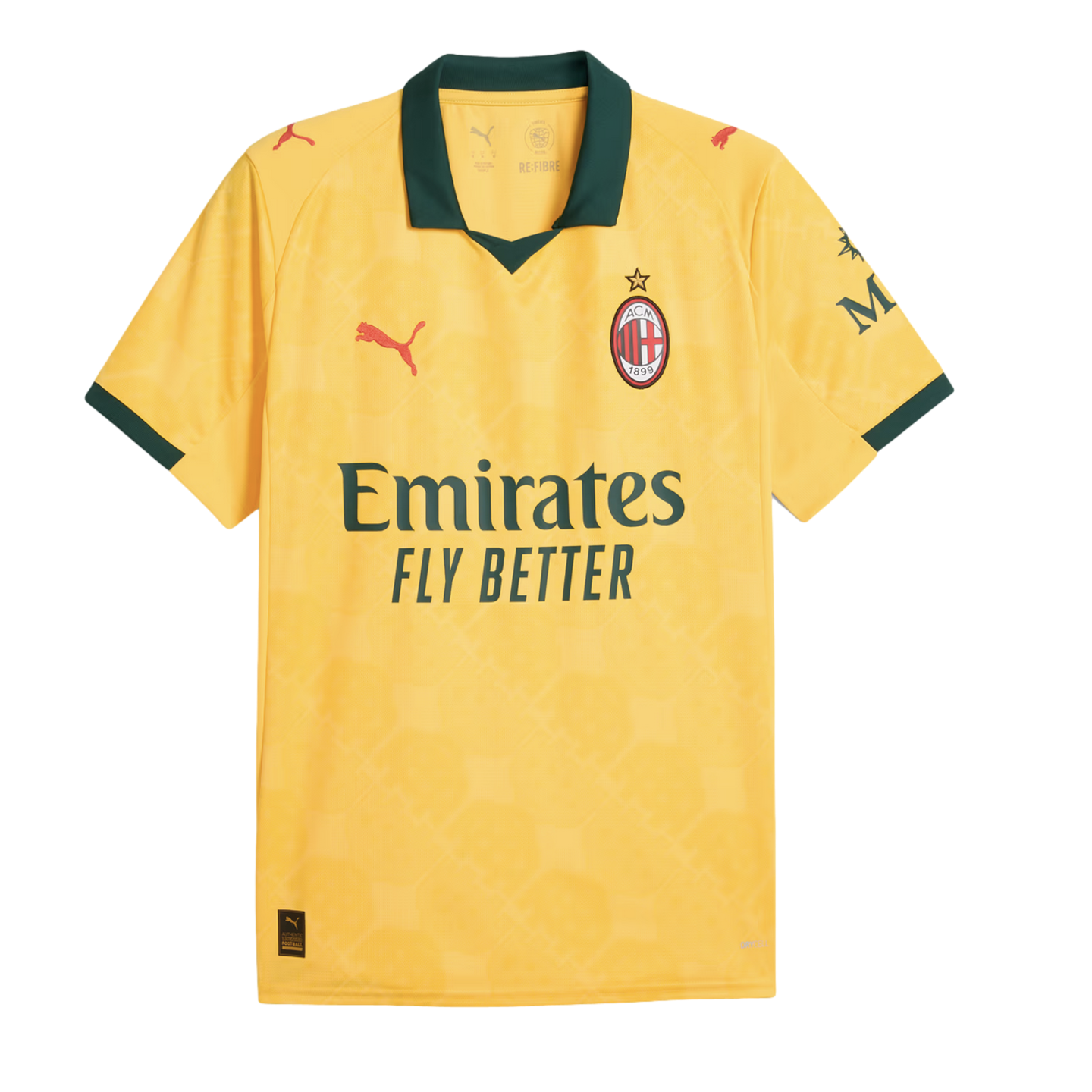 Puma AC Milan 25/25 Third Jersey Soccer 779979-03 Yellow