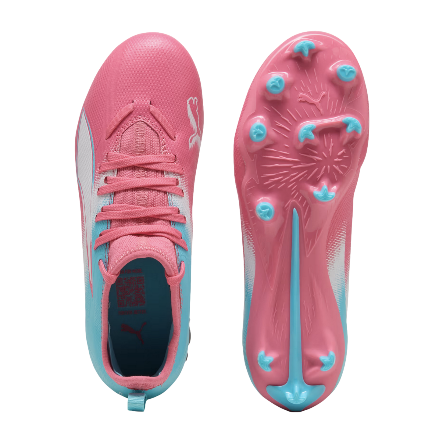 Puma Ultra 6 Match Re-charge Youth Firm Ground Cleats 108767-01