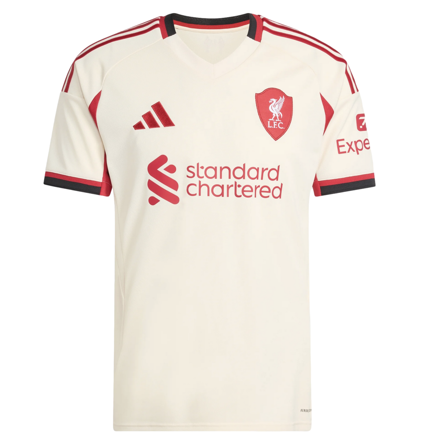 Adidas Liverpool 25/26 Away Jersey Soccer JV6487 White